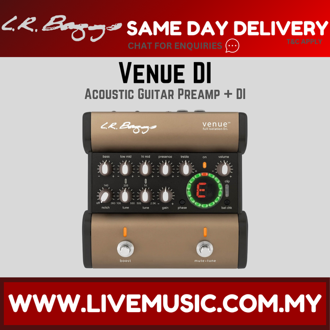 LR Baggs Venue DI Acoustic Guitar Preamp