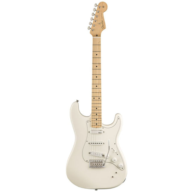 Fender Ed O'Brien EOB Sustainer Stratocaster Electric Guitar, Maple Fretboard - Olympic White