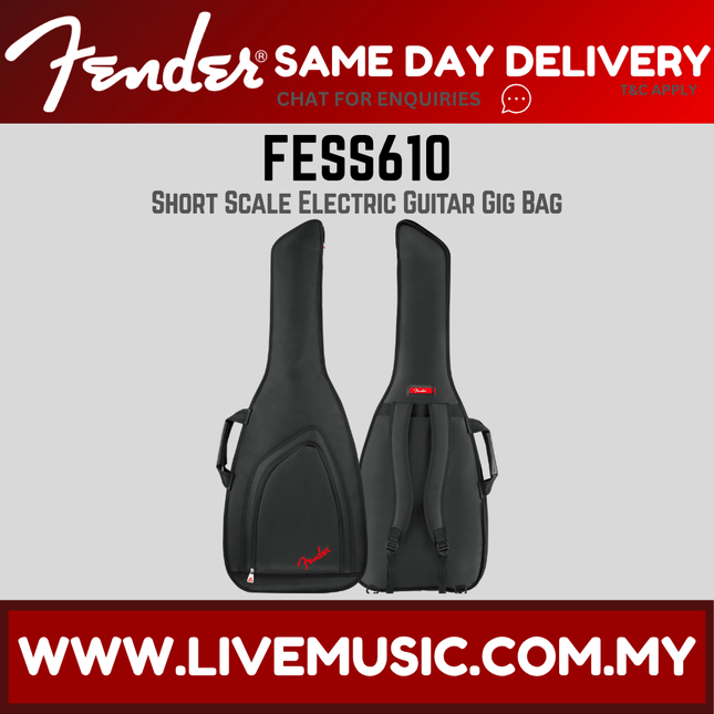 Fender FESS-610 Short Scale Electric Guitar Gig Bag (FESS610)