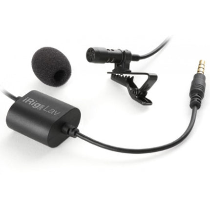 IK Multimedia iRig Mic Lav - Lavalier Microphone for iOS and Android