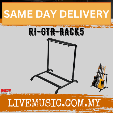 Gator Rok-It RI-GTR-RACK5 Guitar Rack for 5 Guitars (RIGTRRACK5)