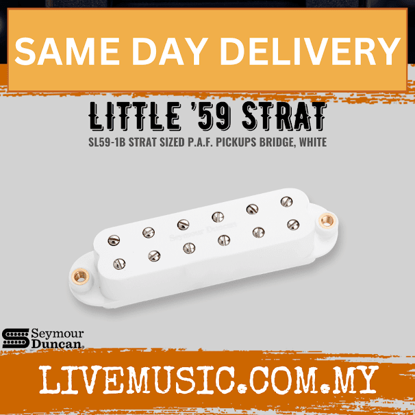 Seymour Duncan Little ’59 Strat Pickup – White