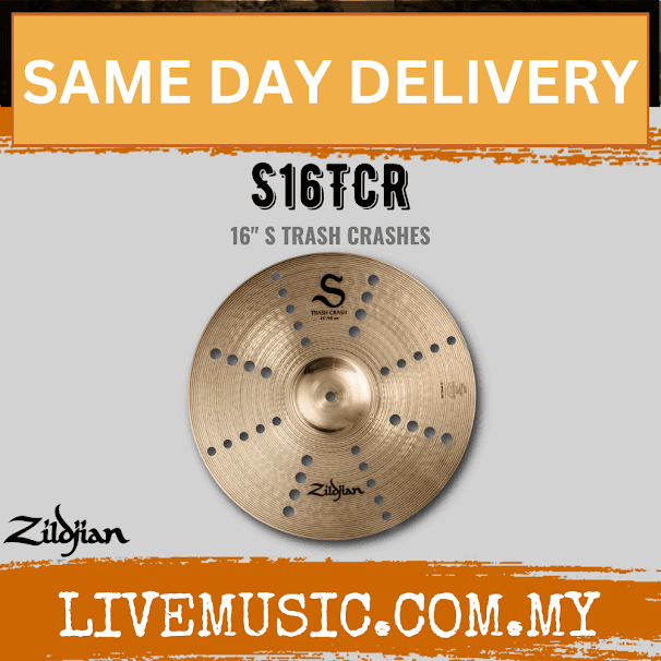 Zildjian 16" S Series Trash Crash Cymbal (S16TCR)