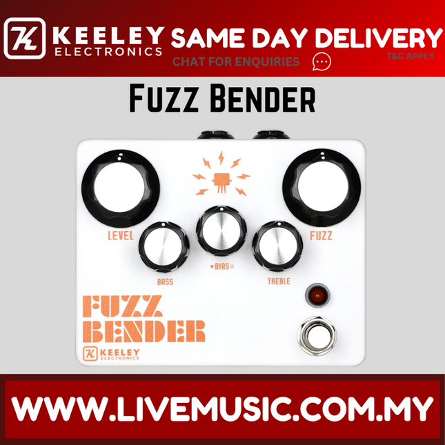Keeley Fuzz Bender Guitar Effects Pedal
