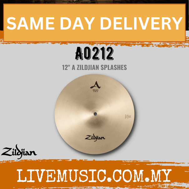 Zildjian 12" A Series Zildjian Splash Cymbal (A0212)