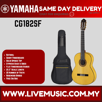 Yamaha CG182SF Classical Guitar ( CG-182SF )