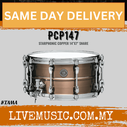 TAMA PCP147 7x14inch Starphonic Copper Snare Drum
