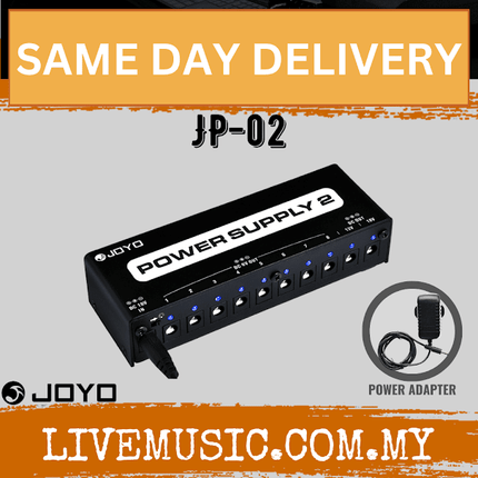 Joyo JP-02 Effect Pedal Power Supply 2 ( JP02 / JP 02 )