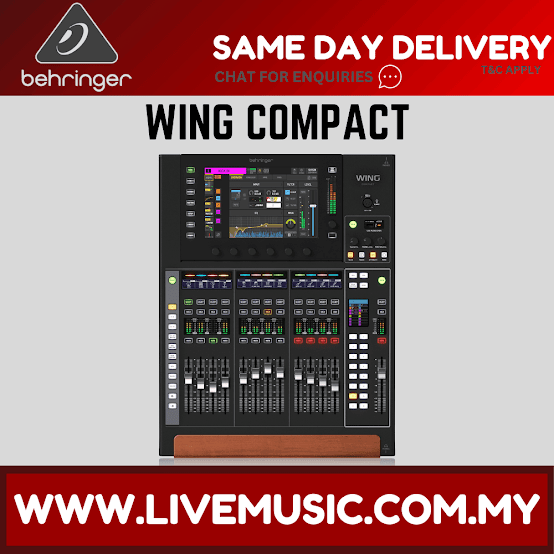 Behringer WING COMPACT 48-channel Digital Mixer ( WINGCOMPACT WING-COMPACT )