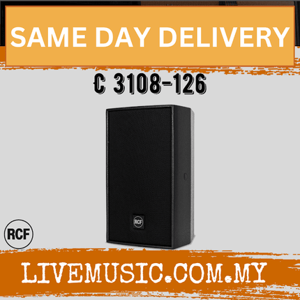 RCF C3108-126 Two-Way Passive Speaker System ( C3108126 / C3108 126 )