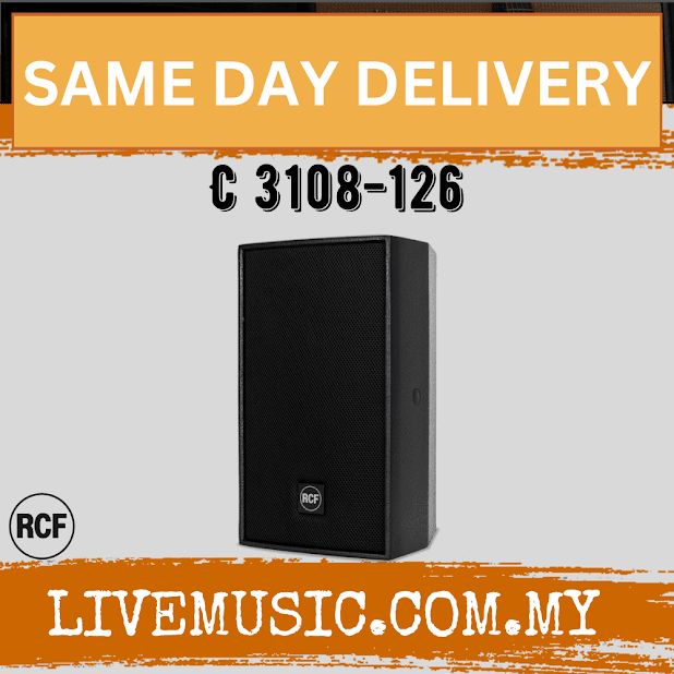RCF C3108-126 Two-Way Passive Speaker System ( C3108126 / C3108 126 )
