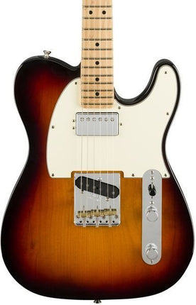 Fender American Performer HS Telecaster Electric Guitar, Maple Fretboard with Bag - 3-Tone Sunburst