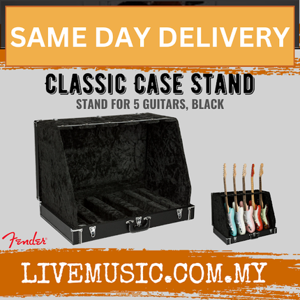 Fender Classic Series Case Stand for 5 Guitars - Black