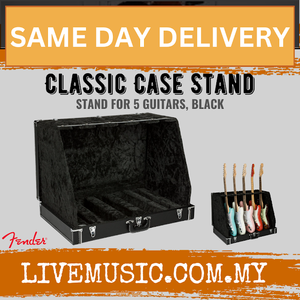Fender Classic Series Case Stand for 5 Guitars - Black