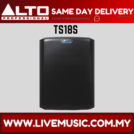 Alto Professional TS18S 18" 2500W Powered Subwoofer ( TS 18S / TS-18S )