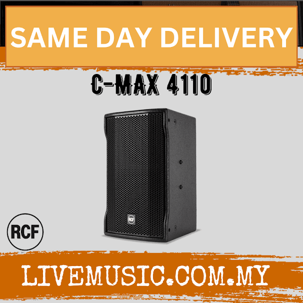 RCF C-max 4110 Full Range High Power Nearfield Speaker ( CMAX4110 / C MAX4110 )