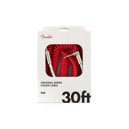 Fender Original Series Coil Cable, 30ft - Red
