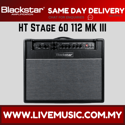 Blackstar HT Stage 60 112 MK III 1 x 12-inch 60-watt Tube Combo Amp (HTSTAGE60112/HT-STAGE60 112)