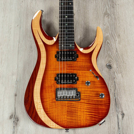 Cort X Series X700 Duality Electric Guitar Ebony Fretboard with Bag - Antique Violin Burst (X-700 X 700)