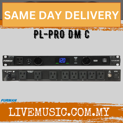 Furman PL-PRO DM C E - 16A Power Conditioner w/Lights, Volt/Ammeter, 220V-240V ( PL PRO DM / PLPRODM )