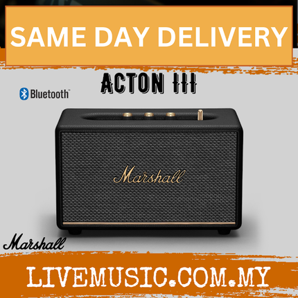 Marshall CE Acton III Bluetooth Speaker - Black ( Acton 3 )