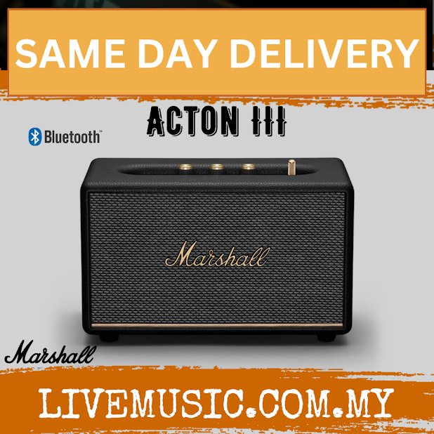 Marshall CE Acton III Bluetooth Speaker - Black ( Acton 3 )