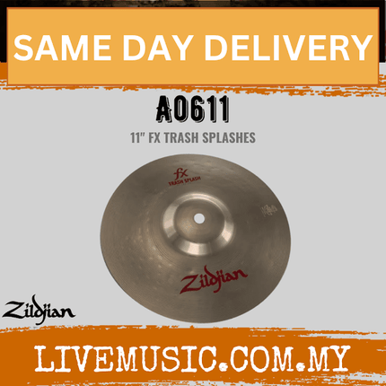 Zildjian 11" FX Oriental China Trash Cymbal (A0611)