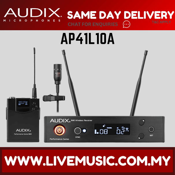 Audix AP41 L10 Wireless Lavalier Microphone System ( AP41-L10 / AP41L10 )