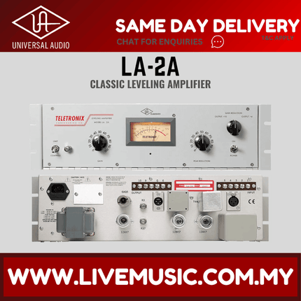 Universal Audio Teletronix LA-2A Classic Leveling Amplifier ( LA 2A / LA2A )