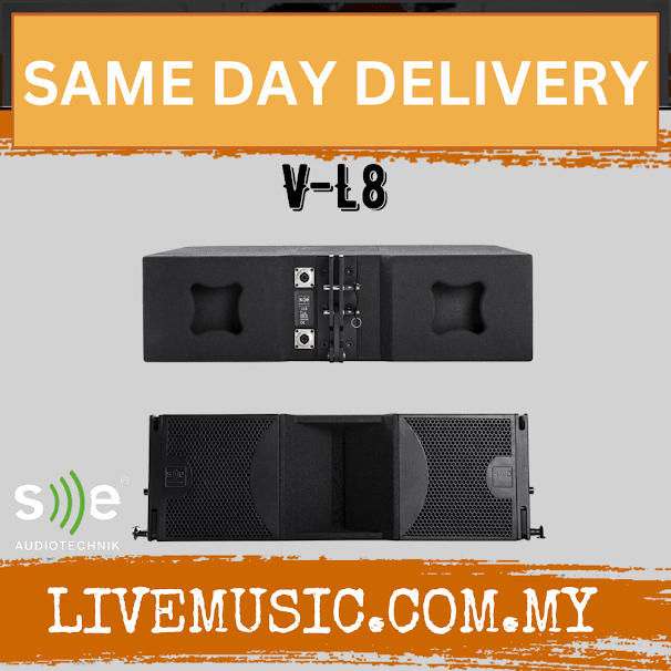 SE Audiotechnik V-L8 8" 2 Way Passive Line Array Loudspeaker (VL8 V L8)