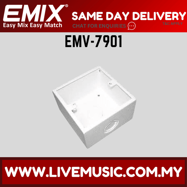 EMIX EMV-7901 Full Metal Volume Control Back Box ( EMV 7901 / EMV7901 )