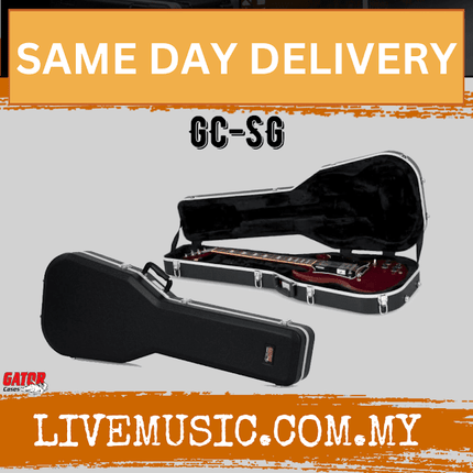 Gator GC-SG Gibson/Epiphone SG Guitar Case (GCSG Hard Case for SG)