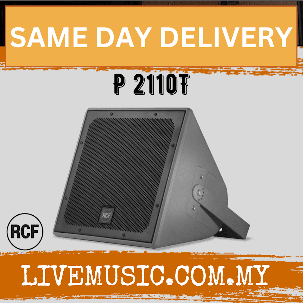 RCF P 2110T 10" 200W Weatherproof 2-Way Speaker System ( P2110T / P-2110T )