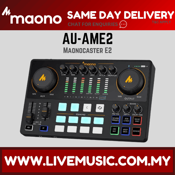 Maono Maonocaster E2 AU-AME2 Professional Audio Innovation ( AU AME2 / AUAME2 )