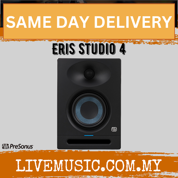 PreSonus Eris Studio 4 Studio Monitor Speaker, Each
