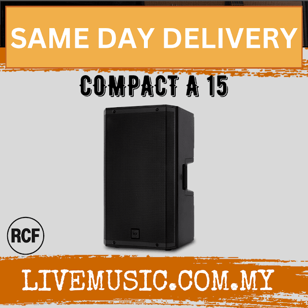 RCF Compact A 15 Two-way Professional Speaker ( CompactA15 )