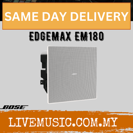 Bose EdgeMax EM180 In-Ceiling Loudspeaker - White ( EM180 )