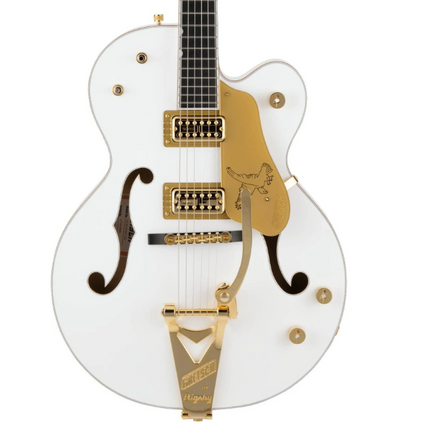 Gretsch G6136TJR-WHT Limited Edition Falcon Jr. Guitar w/Bigsby, White