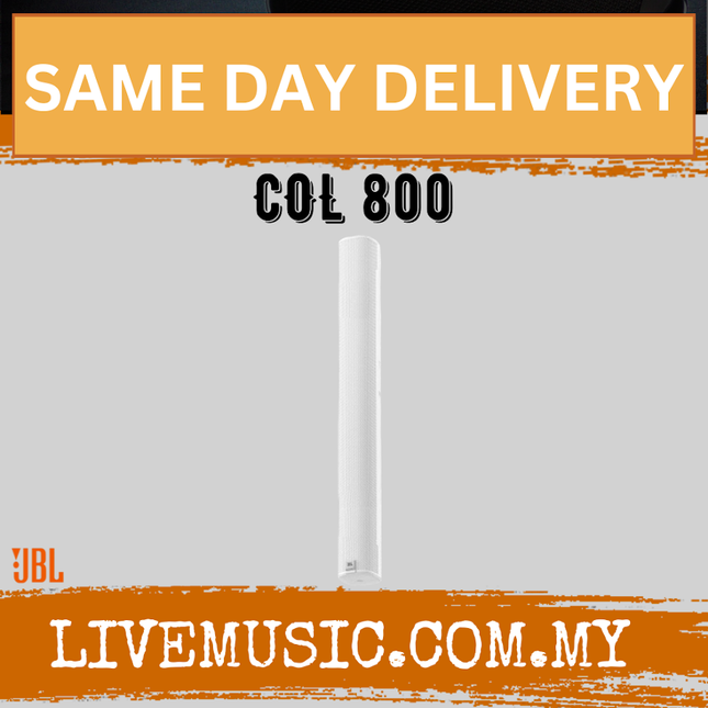 JBL COL800 Slim Column Array Passive Loudspeaker - Black / White ( COL-800 COL 800 )