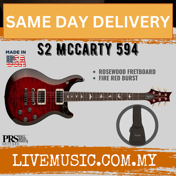 PRS S2 McCarty 594 Electric Guitar w/Bag