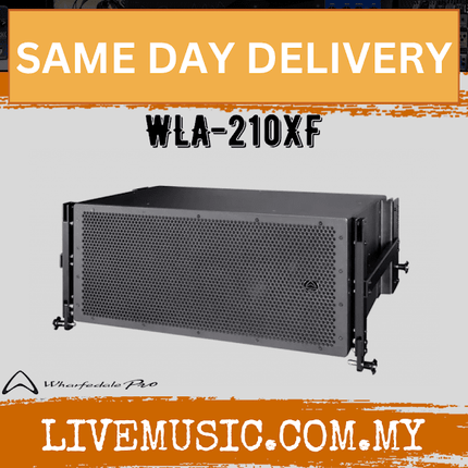 WHARFEDALE PRO WLA-210XF Series 890 Watts RMS Dual 10" Waterproof 2-Way Passive Line Array Loudspeaker (WLA 210XF WLA210XF)
