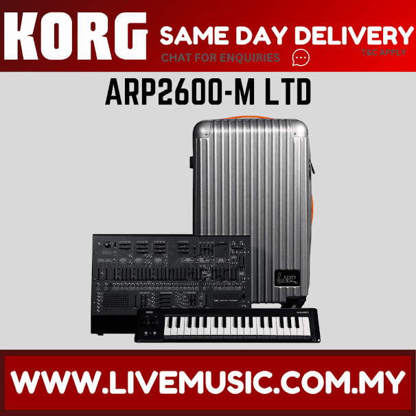 KORG ARP2600-M LIMITED SEMI-MODULAR SYNTHESIZER ( ARP2600M / ARP2600 M )