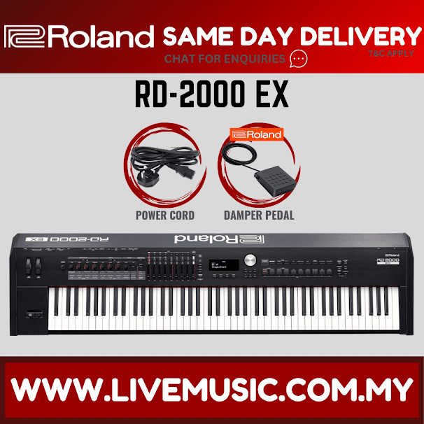 Roland RD2000 EX Expanded Stage Piano (RD2000EX RD-2000 RD 2000)