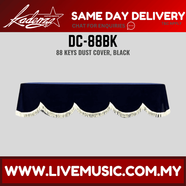 Kadenza DC-88 88-Key Keyboard Digital Piano Dust Cover for Yamaha Casio Korg Roland ( DC88 LMC )