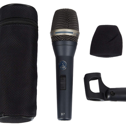 AKG D7 S Reference Dynamic Vocal Microphone with On/Off Switch (D7S)