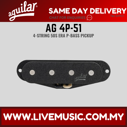 Aguilar AG 4P-51 4-String 50s Era P-Bass Pickup (4P51 4P 51)