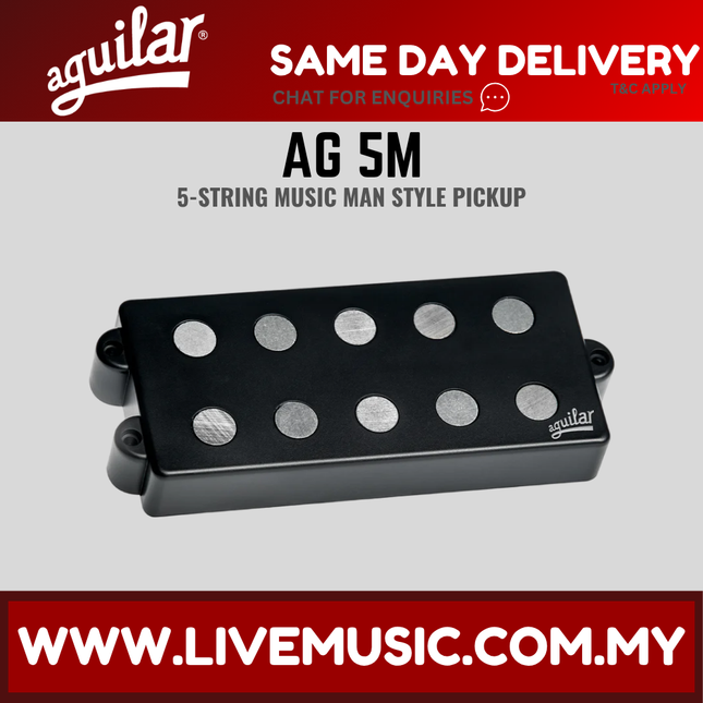 Aguilar AG 5M 5-string Music Man Style Bass Pickup (5-M 5 M)