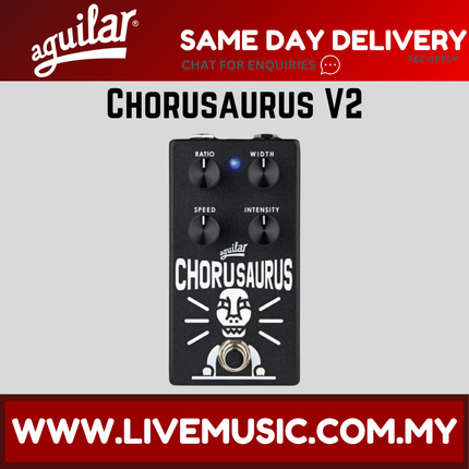 Aguilar Chorusaurus V2 Bass Guitar Effects Pedal