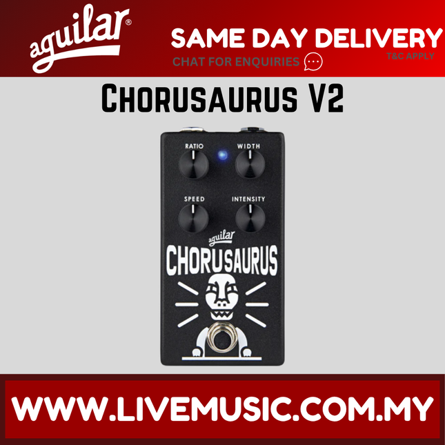 Aguilar Chorusaurus V2 Bass Guitar Effects Pedal