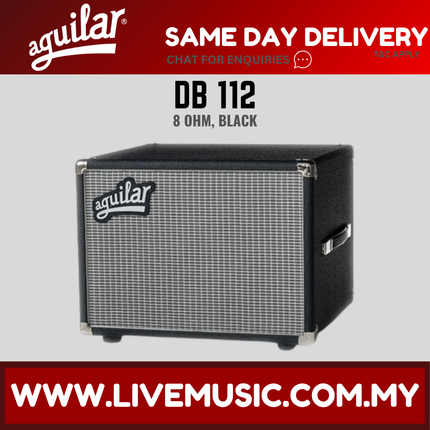 Aguilar DB 112 Speaker Cabinet 8 ohm - Classic Black (DB112 DB-112)